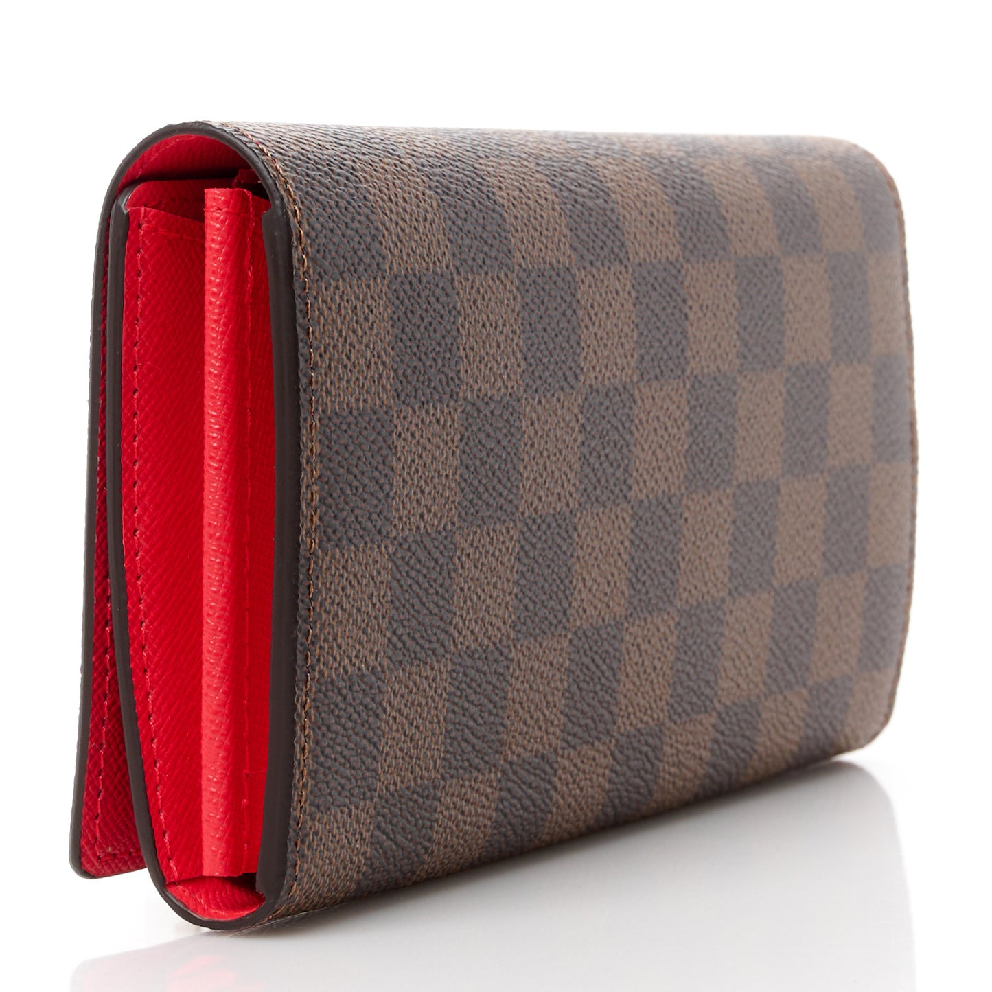 LOUIS VUITTON Damier Ebene 2021 Christmas Animation London Sarah Wallet