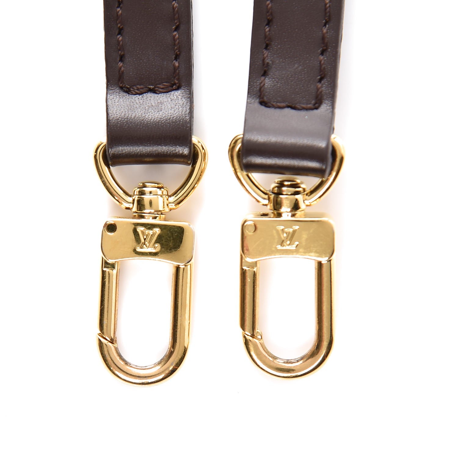 Louis Vuitton Calfskin 12mm Shoulder Strap Brown 3 of 3