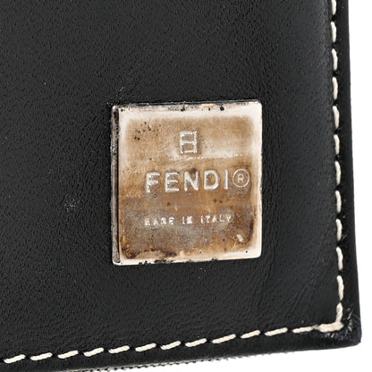 Fendi Zucchino Forever Continental Wallet Navy 7 of 12