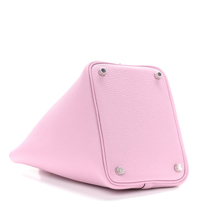 Hermes Taurillon Clemence Picotin Lock 18 PM Mauve Sylvestre 4 of 11