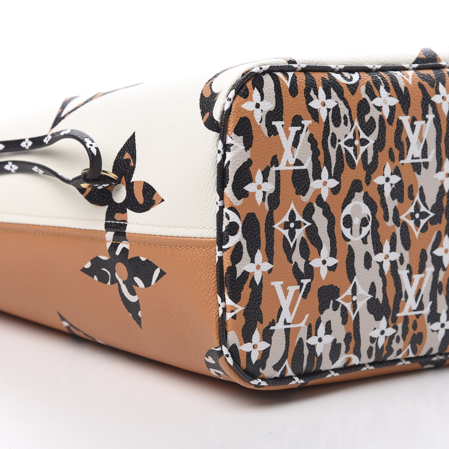 Monogram Giant Jungle Neverfull MM Ivory