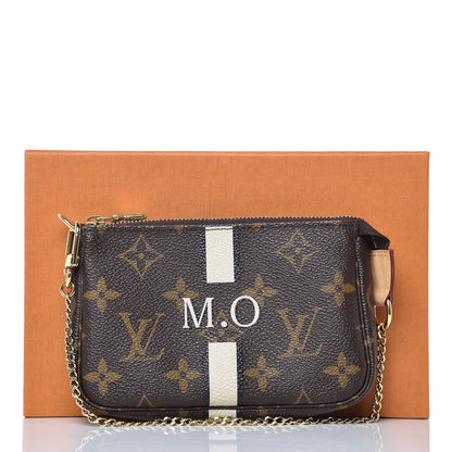 Louis Vuitton Monogram My LV Heritage Mini Pochette Accessories Ivory Black 9 of 9