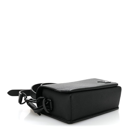 Louis Vuitton Calfskin Aerogram Fastline Wearable Wallet Black 4 of 10