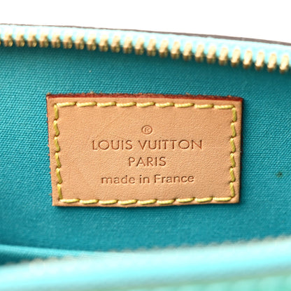 Louis Vuitton Vernis Alma BB Blue Lagon 6 of 10
