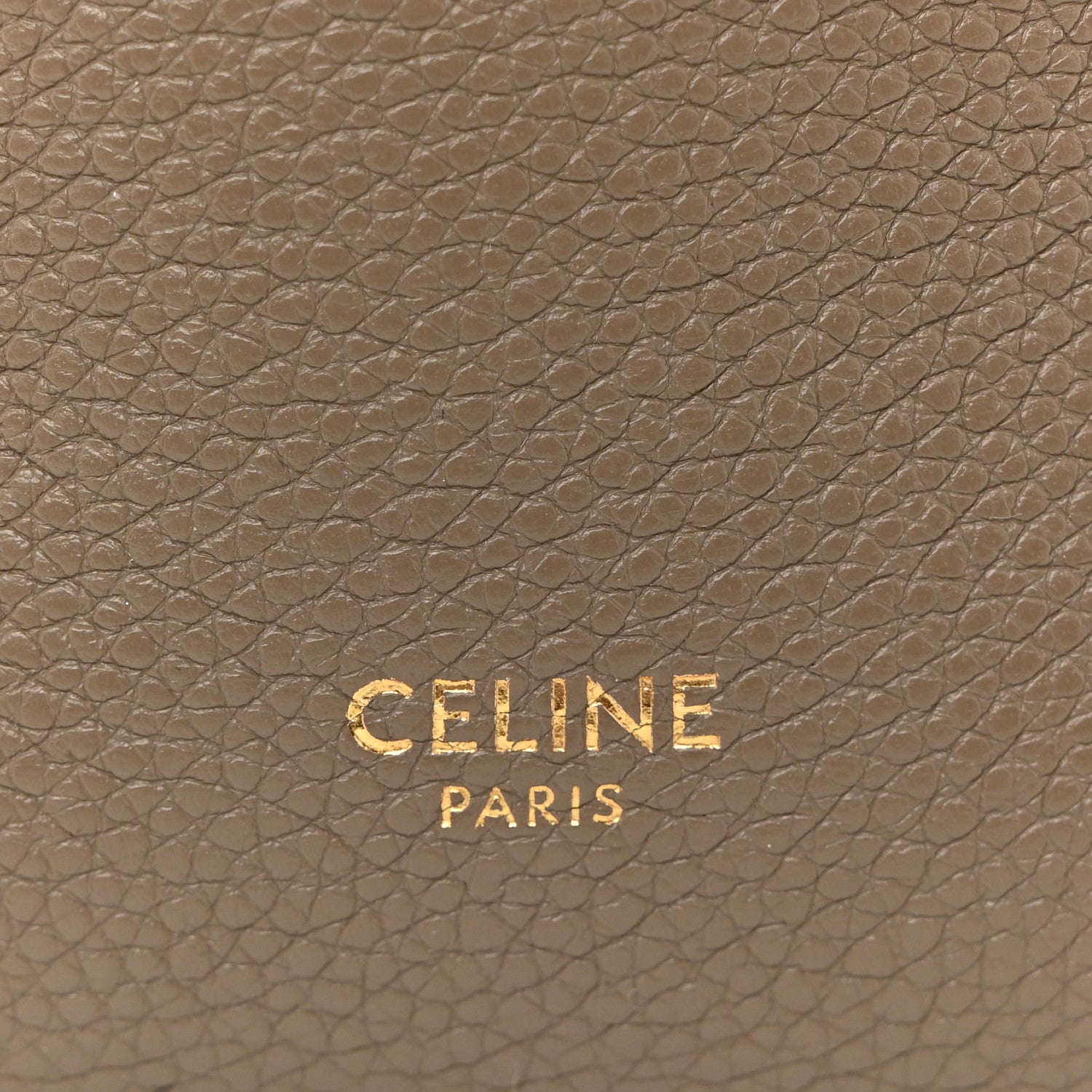 Celine Soft Grained Calfskin Small Sangle Bucket Bag Taupe 6 of 13