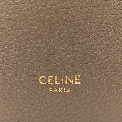 Celine Soft Grained Calfskin Small Sangle Bucket Bag Taupe 6 of 13