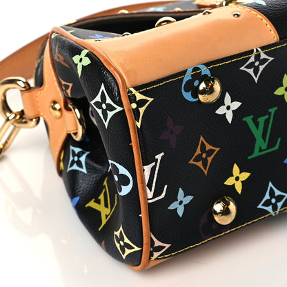 Louis Vuitton Monogram Multicolor Beverly MM Black 8 of 10