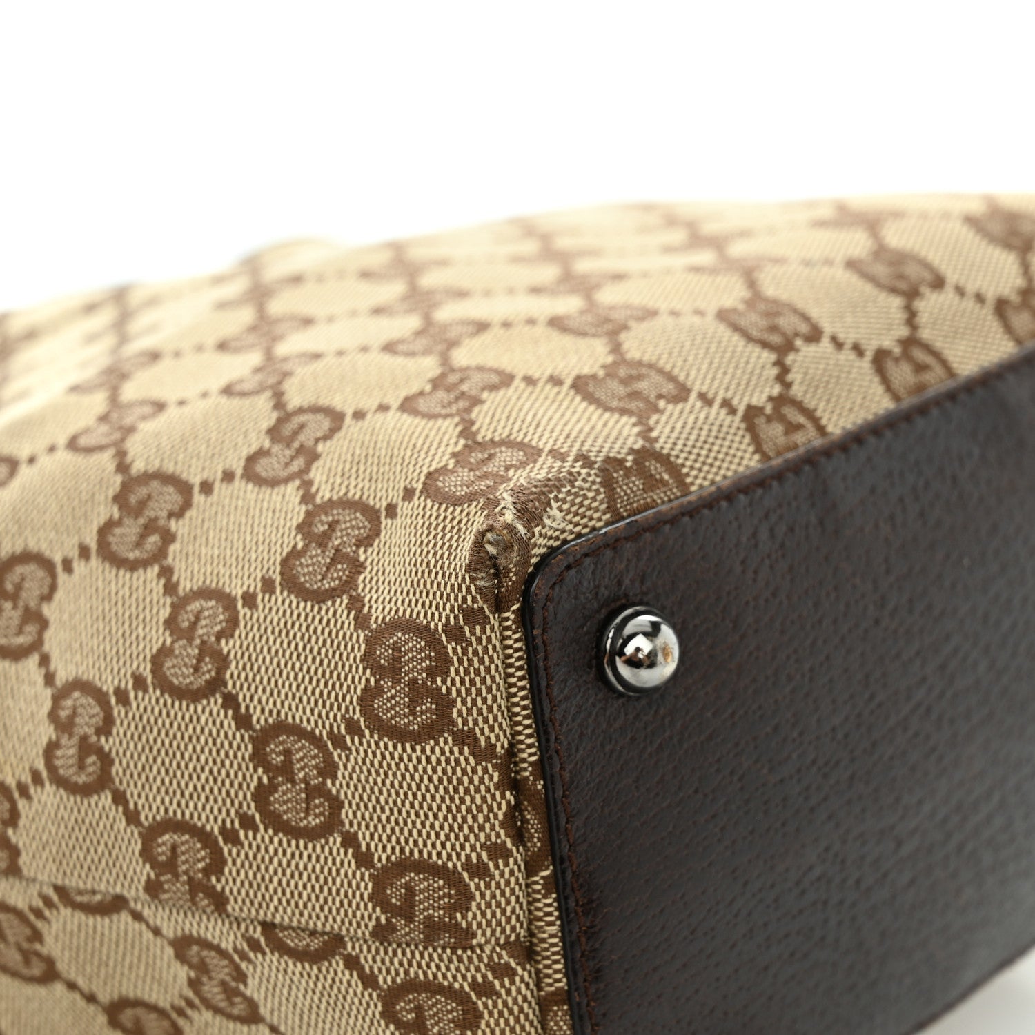 Gucci Monogram Small Eclipse Tote Brown 9 of 14