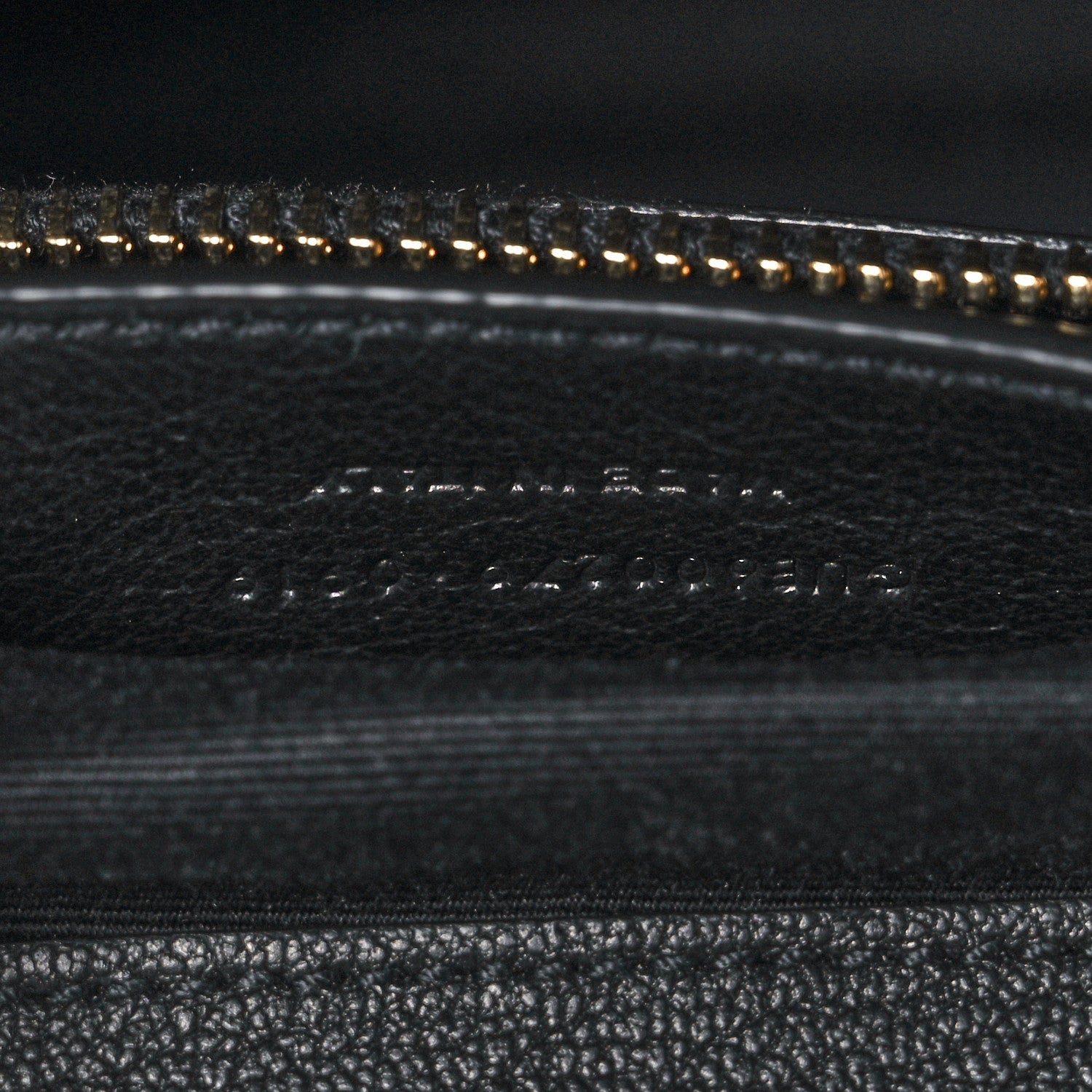 Saint Laurent Sheepskin Matelasse Chevron Monogram Medium College Bag Black 8 of 11