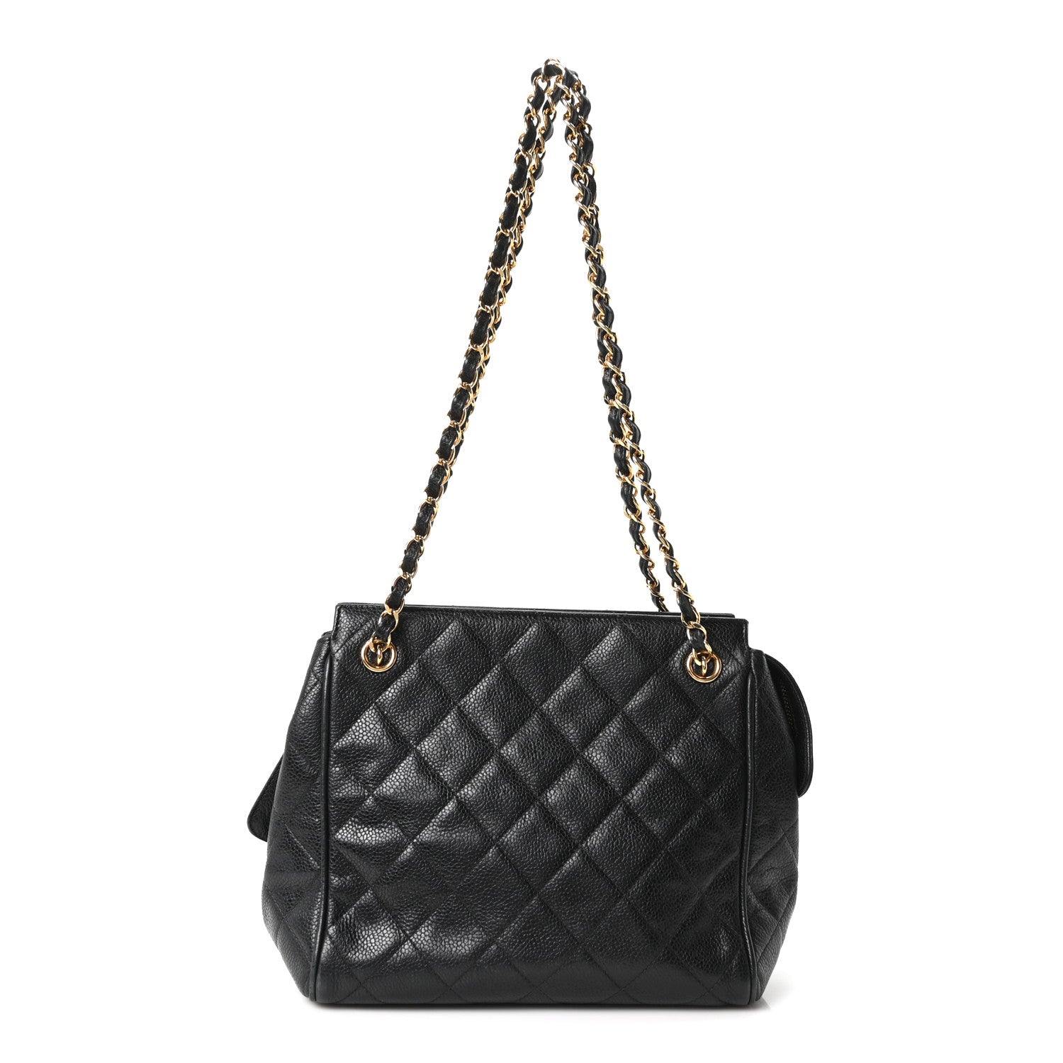 Chanel Caviar Quilted Petit Shopping Tote Black 1 of 11