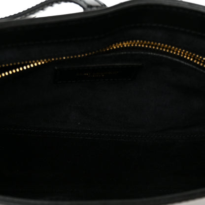 Saint Laurent Patent Le 5 A 7 Hobo Black 4 of 9