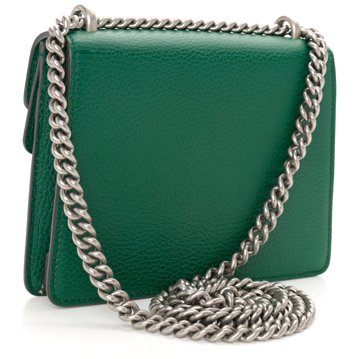 Gucci Calfskin Mini Dionysus Shoulder Bag Emerald 3 of 12