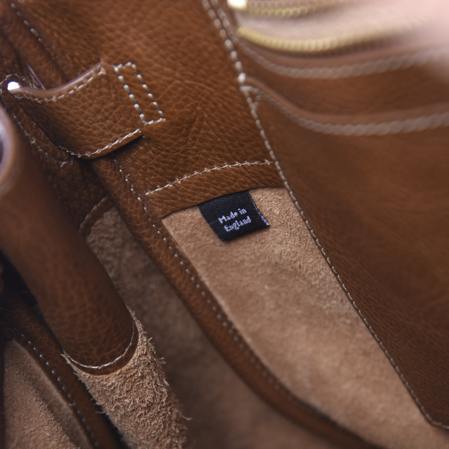 Natural Leather Bayswater Oak