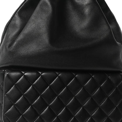 Chanel Lambskin Quilted Large in Seoul Backpack Black 7 of 9