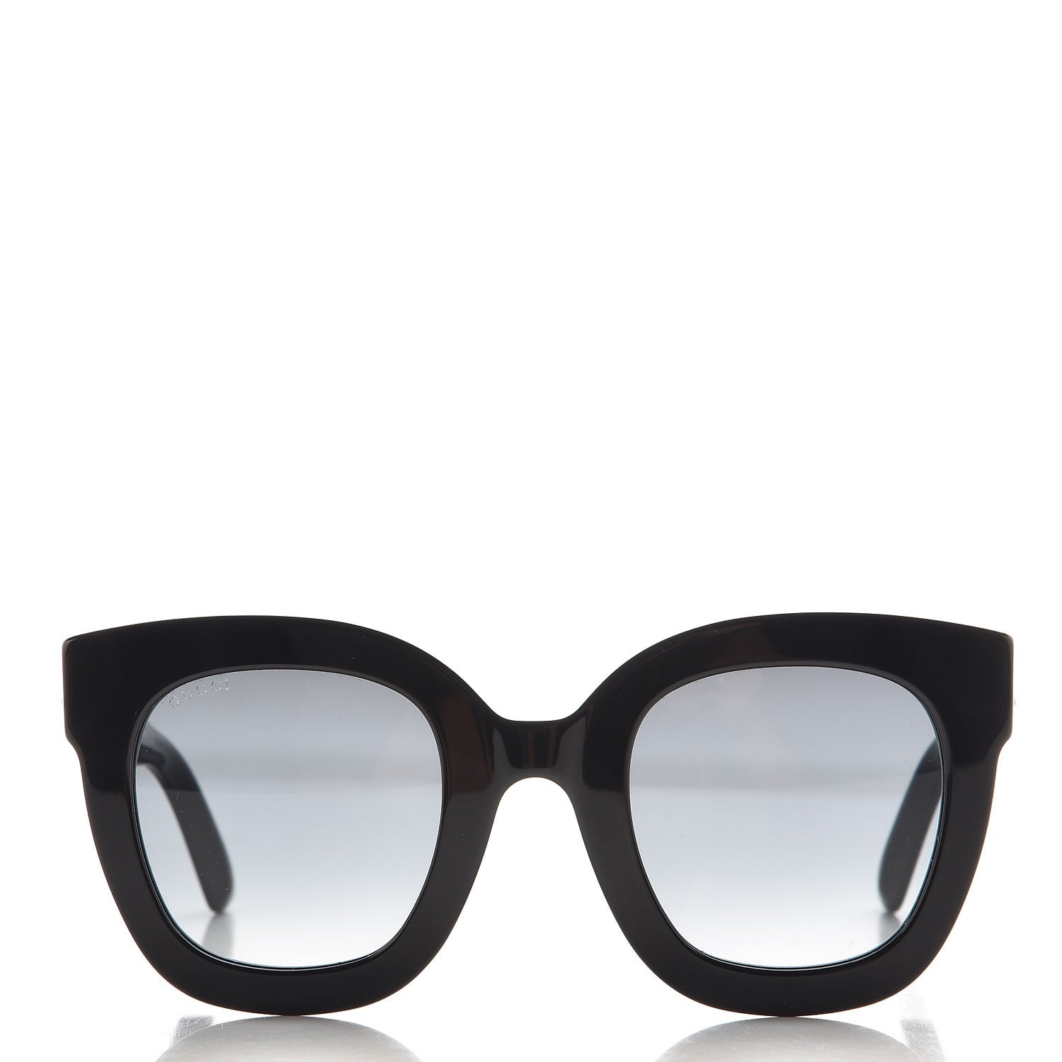 Gucci Round Frame Star Sunglasses GG0208S Black 2 of 9