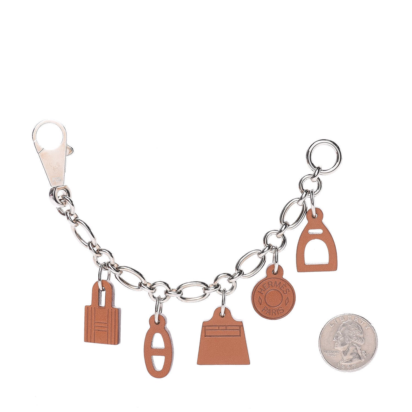 Barenia Breloque Olga Amulette Bag Charm Fauve