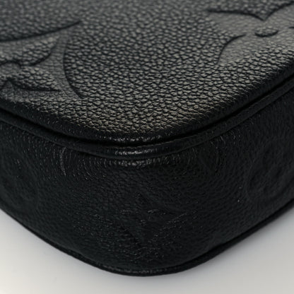Louis Vuitton Empreinte Monogram Giant Multi Pochette Accessories Large Pochette Black 9 of 11