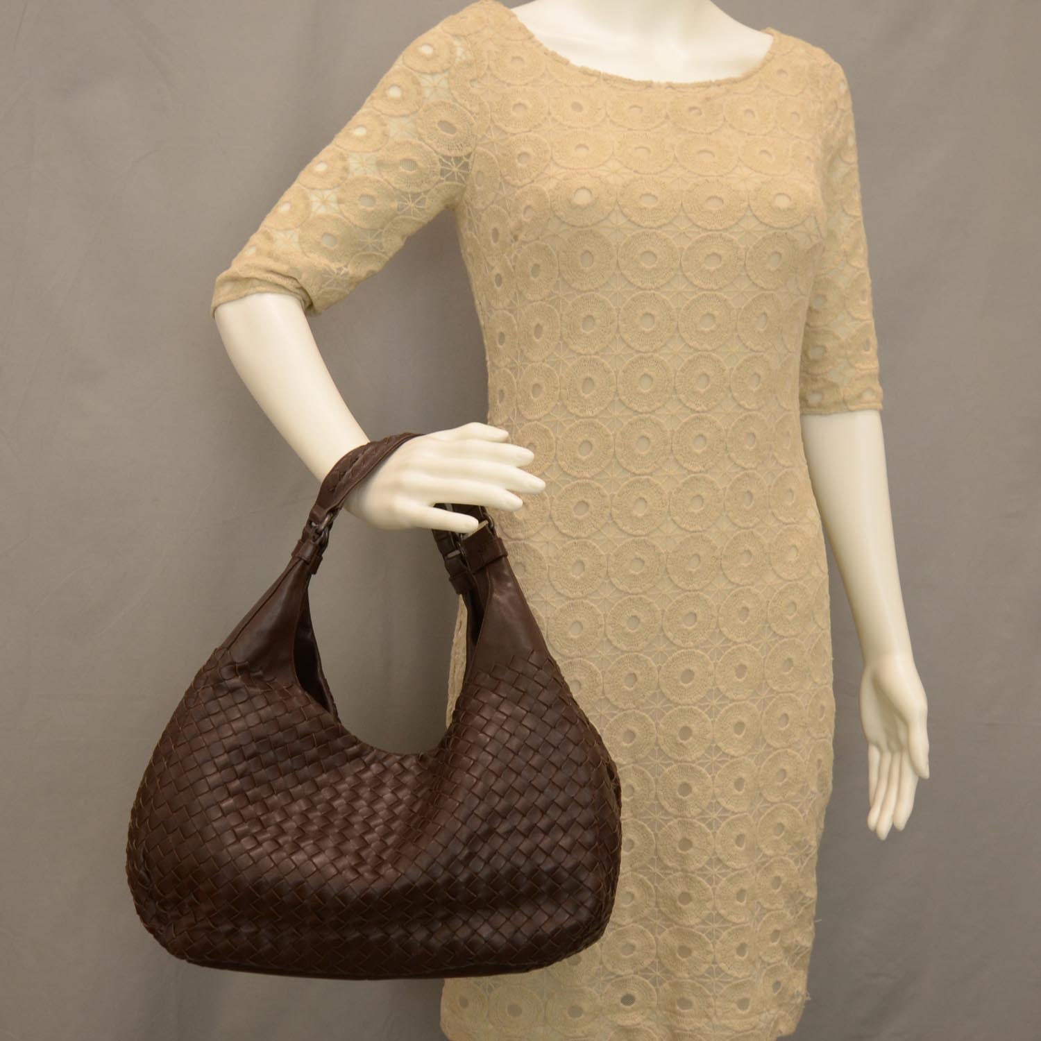 Bottega Veneta Intrecciato Nappa Campana Ebano 2 of 7