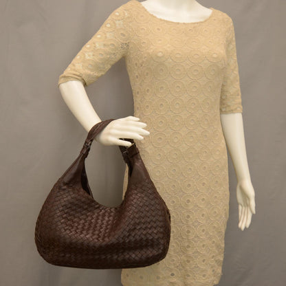 Bottega Veneta Intrecciato Nappa Campana Ebano 2 of 7