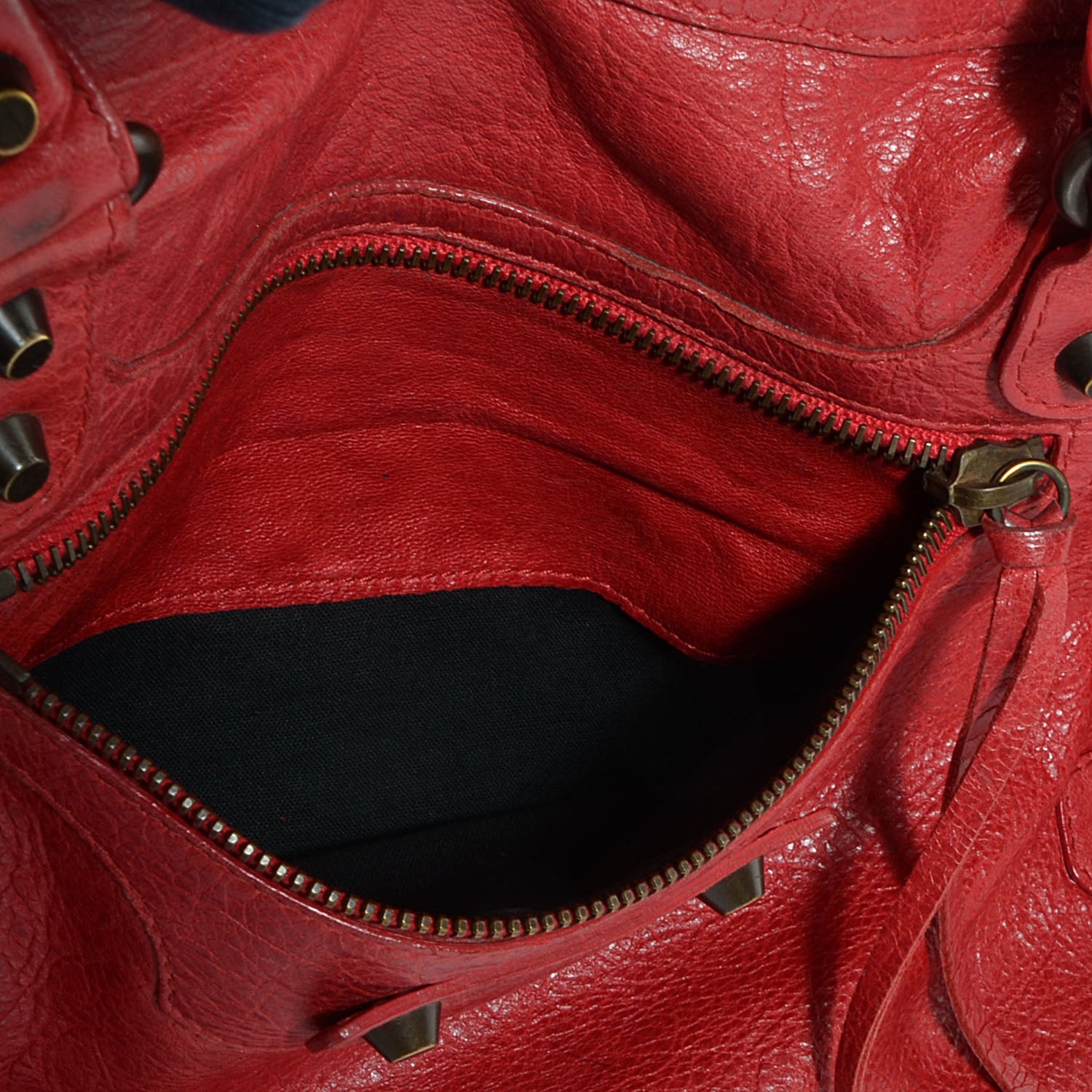 Balenciaga Agneau Classic Hardware City Coquelicot 11 of 12