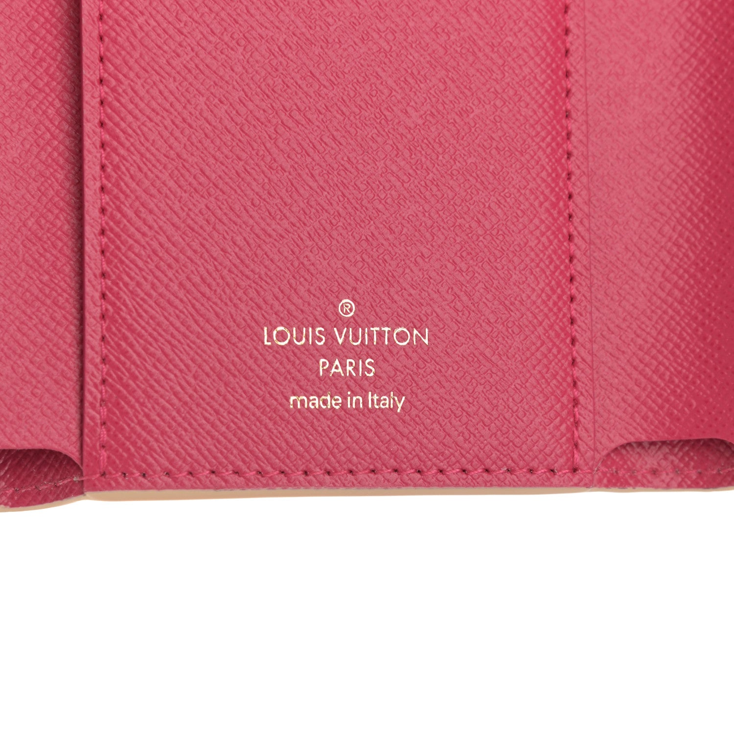 Louis Vuitton Damier Azur 2021 Christmas Animation Hollywood Victorine Wallet Fuchsia 6 of 7