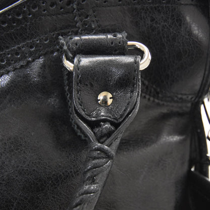 Balenciaga Agneau Giant Brogues Hardware City Black 6 of 10