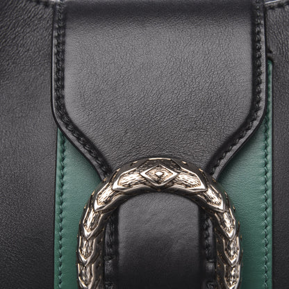 Gucci Calfskin Web Stripe Medium Dionysus Hobo Black 9 of 13