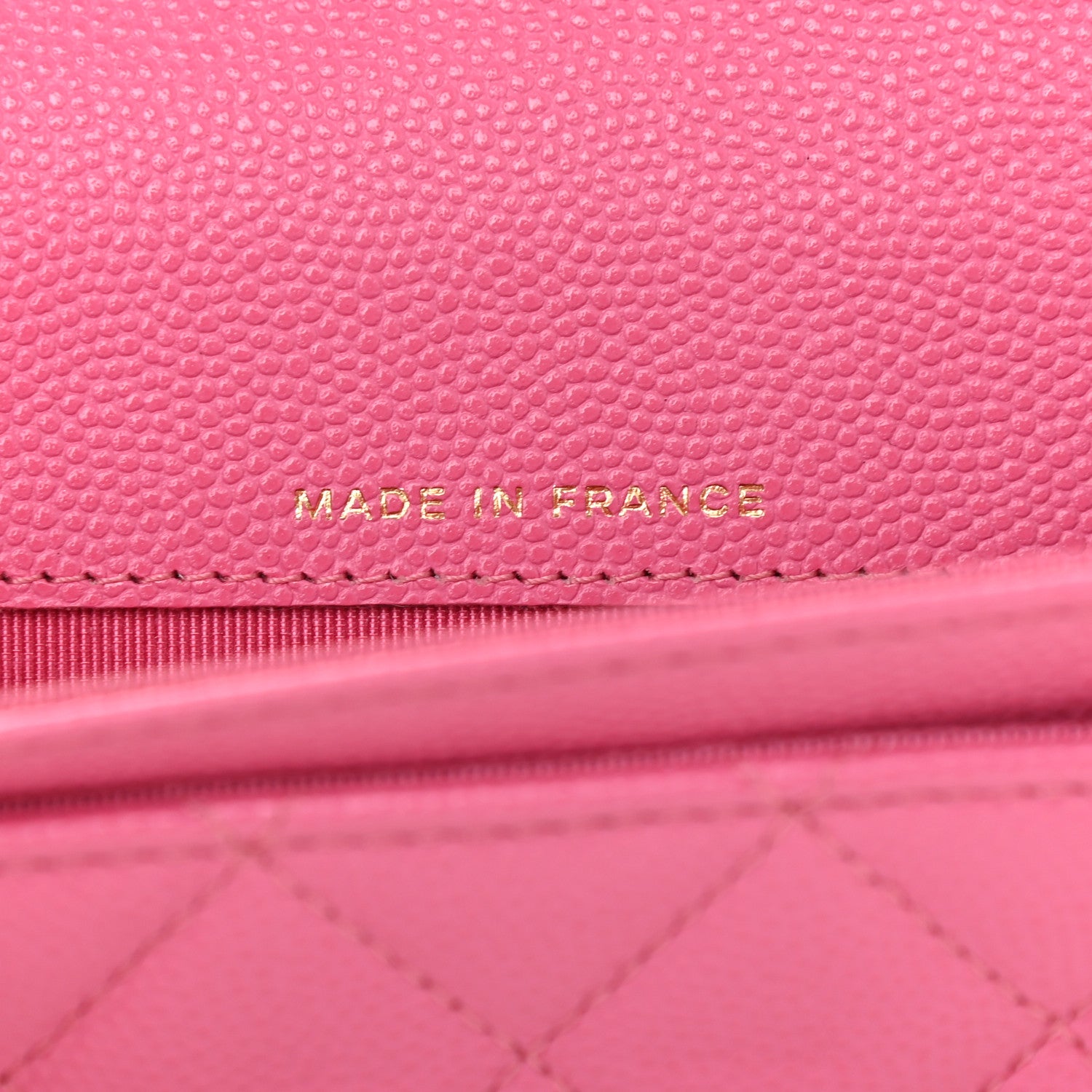 Chanel Caviar Quilted Flap Card Holder Pink 7 of 8