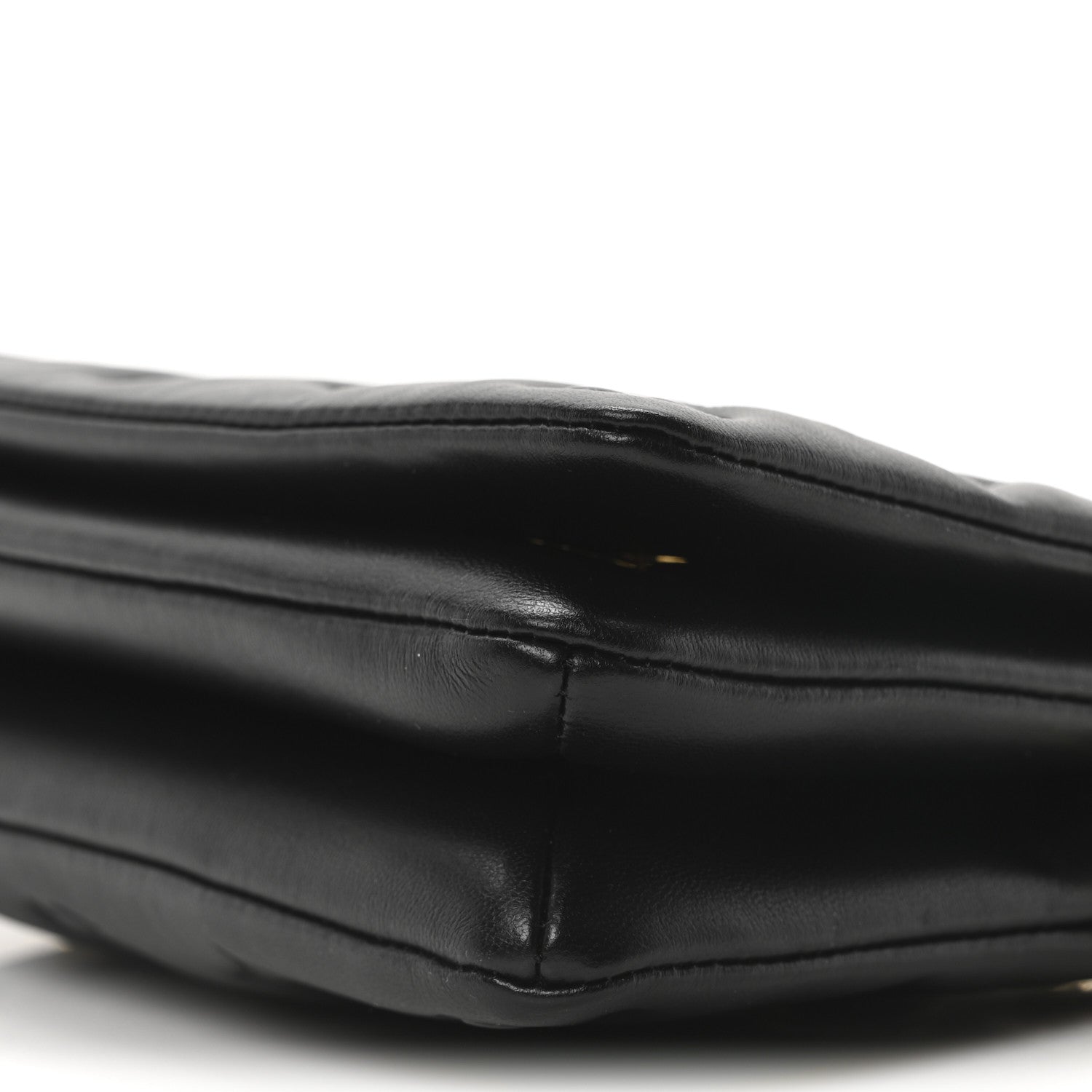 Louis Vuitton Lambskin Embossed Monogram Pochette Coussin Black 9 of 9
