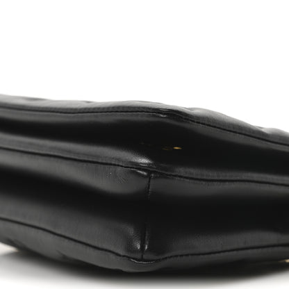 Louis Vuitton Lambskin Embossed Monogram Pochette Coussin Black 9 of 9