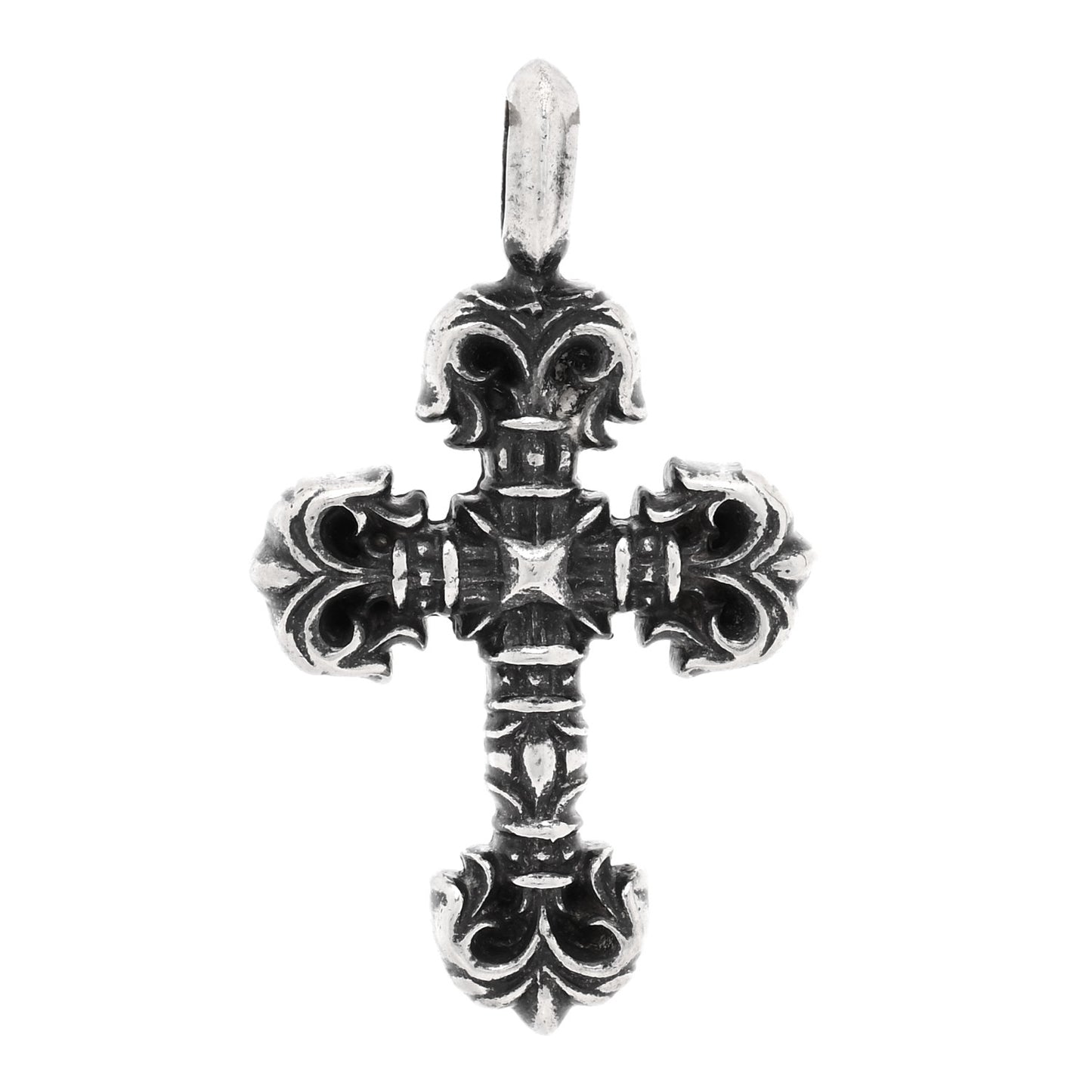 Sterling Silver Filigree Cross Pendant