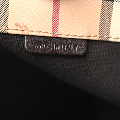 Burberry Haymarket Check Large Canterbury Tote Brown 7 of 11