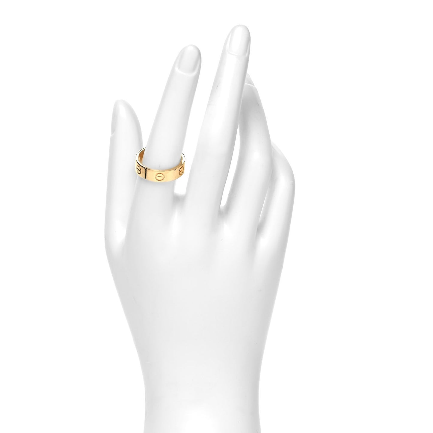 18K Yellow Gold 5.5mm LOVE Ring 57 8