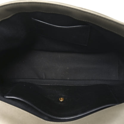 Saint Laurent Lambskin Matelasse Chevron Medium LouLou Dark Strong Moss 5 of 10