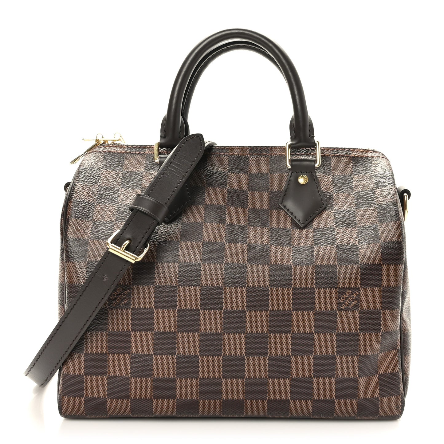 Damier Ebene Speedy Bandouliere 25