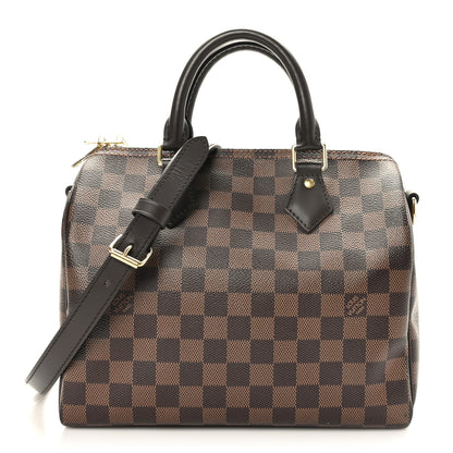 Louis Vuitton Damier Ebene Speedy Bandouliere 25 1 of 10