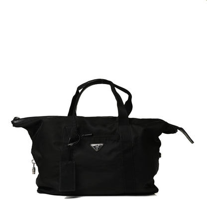 Prada Tessuto Nylon Saffiano Carry On Travel Bag Black 1 of 13