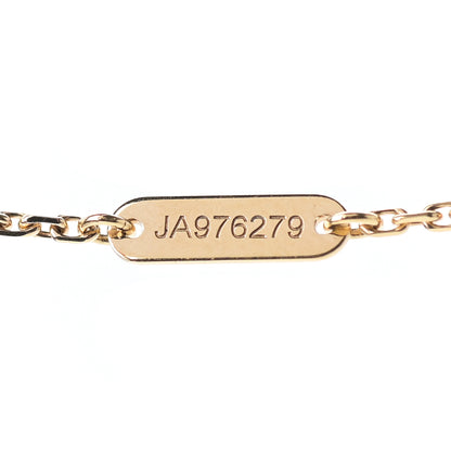 Van Cleef & Arpels 18K Yellow Gold Mother of Pearl Vintage Alhambra Pendant Necklace 5 of 7