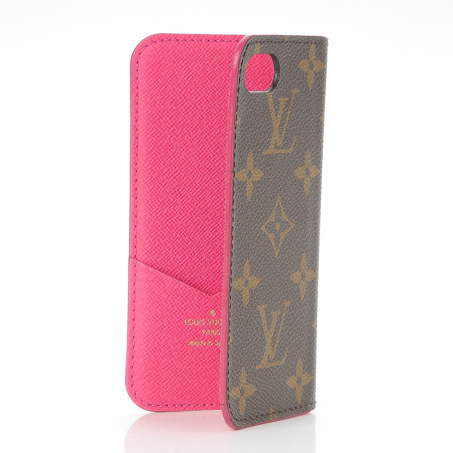 Monogram iPhone 7 Folio Case Pink