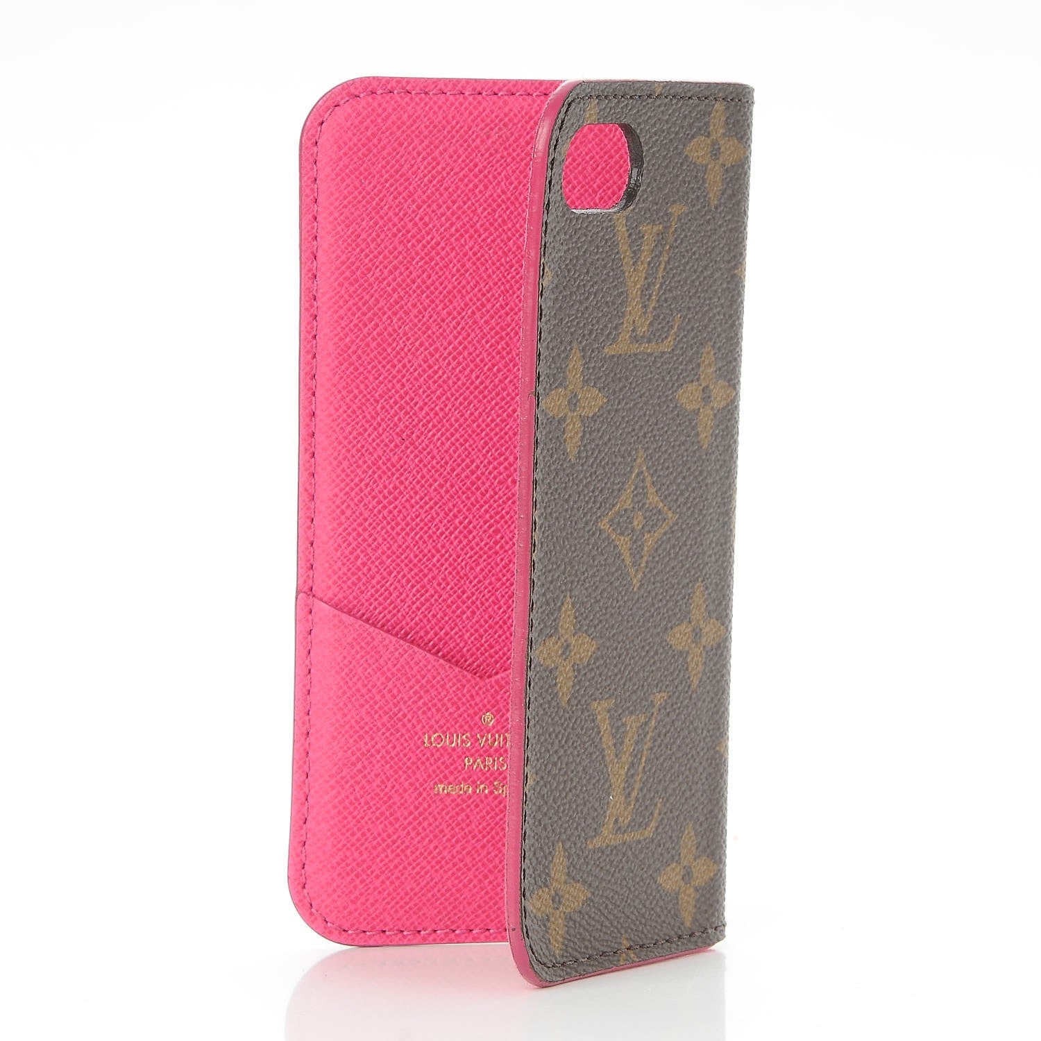 Louis Vuitton Monogram iPhone 7 Folio Case Pink 3 of 9
