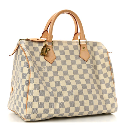 Louis Vuitton Damier Azur Speedy 30 3 of 13