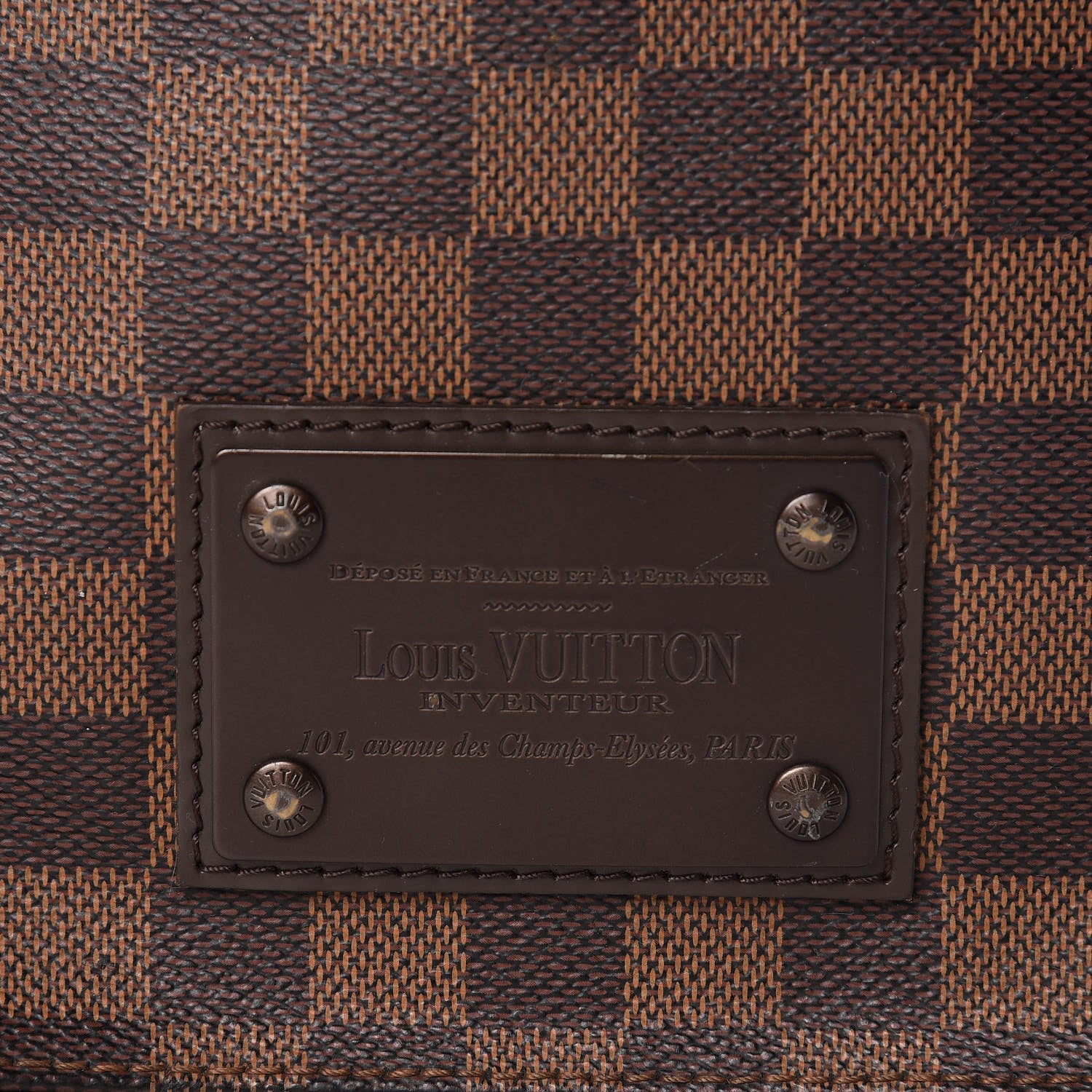 Louis Vuitton Damier Ebene Brooklyn PM 7 of 11