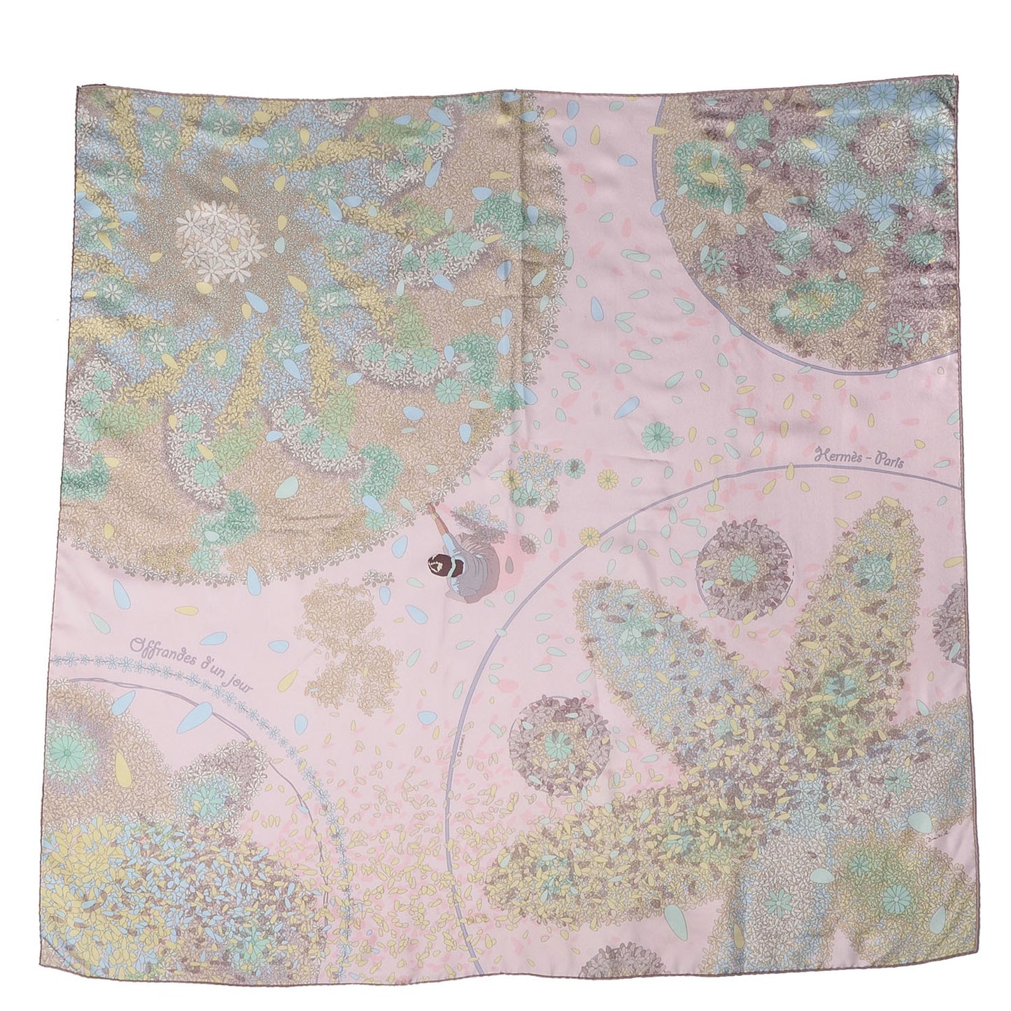 Silk Offrandes D'Un Jour Scarf 90