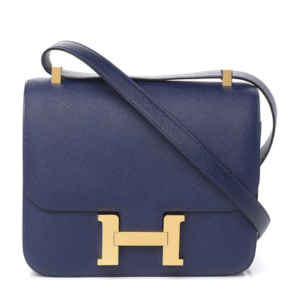 Hermes Epsom Constance 24 Bleu Saphir 1 of 12