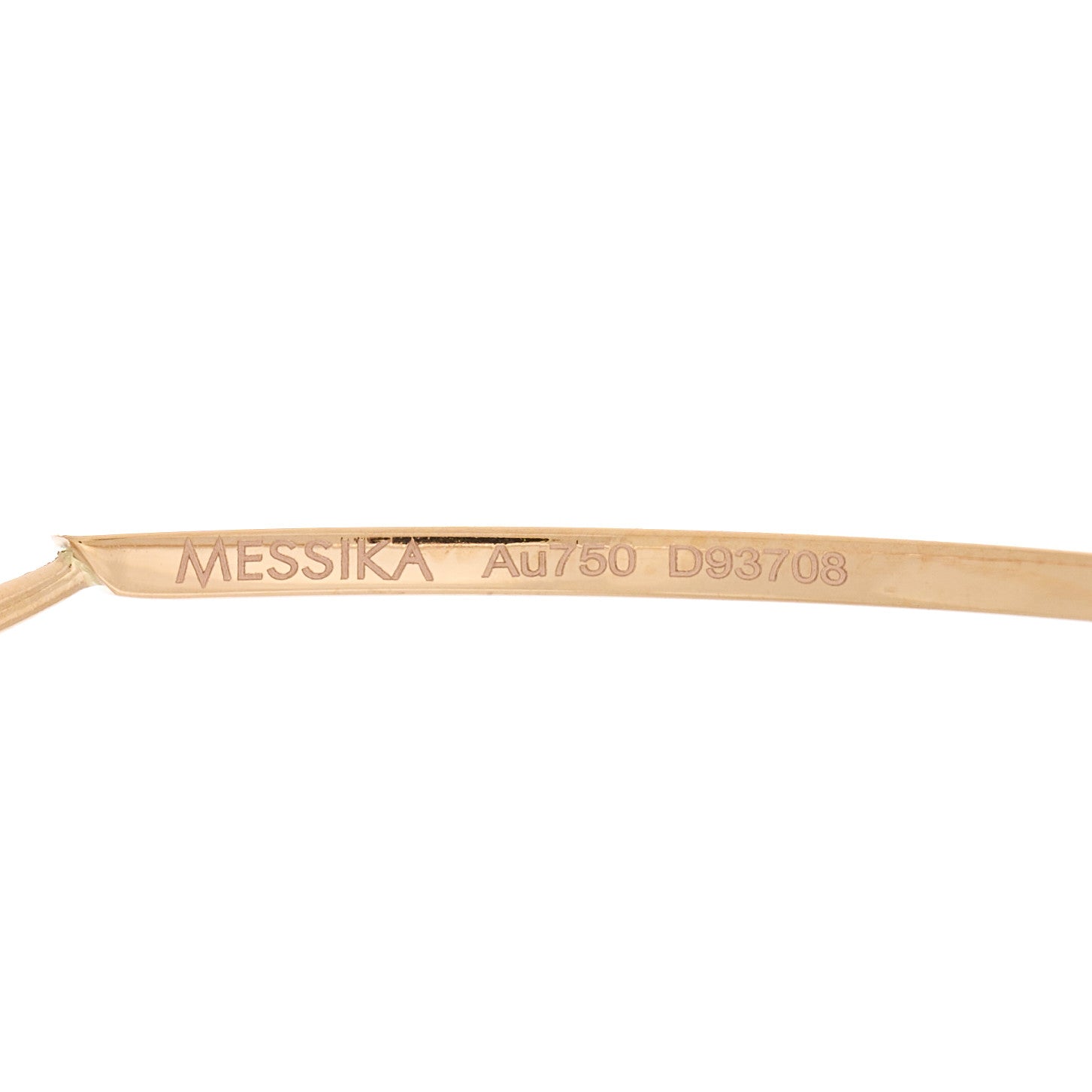 Messika 18K Rose Gold Medium Gatsby Hoop Earrings 6 of 6