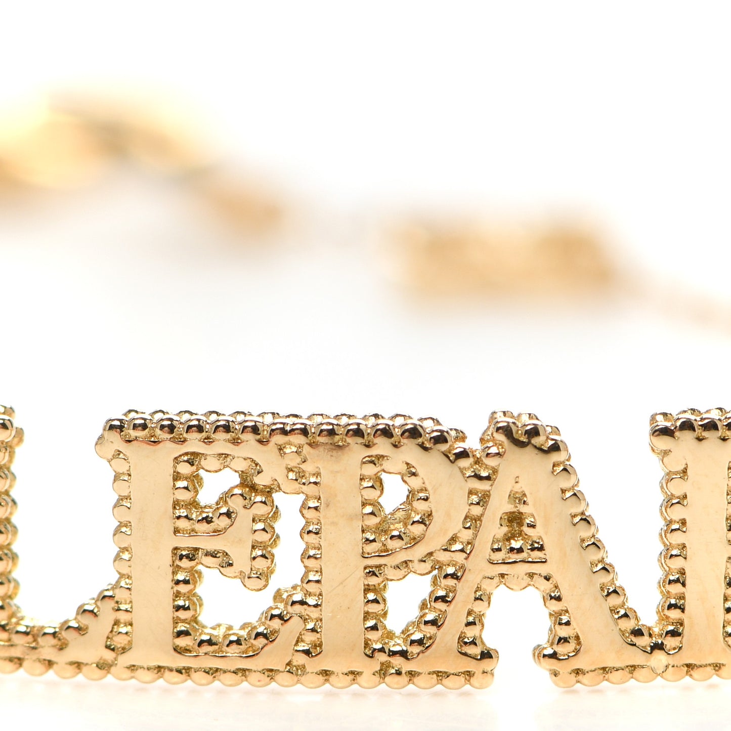 18K Yellow Gold L'Aveugle Par Amour Bracelet