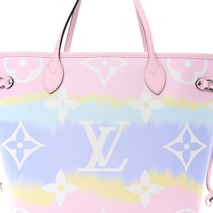 Louis Vuitton Monogram Escale Neverfull MM Pastel 8 of 11