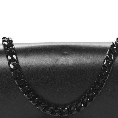 Alexander McQueen Calfskin Knuckle Shoulder Bag Black 10 of 10