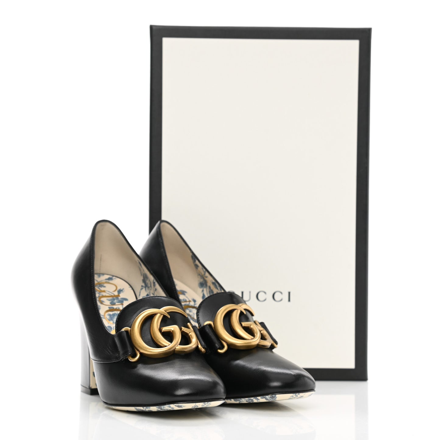 Malaga Kid GG Victoire 95mm Loafer Pumps 35 Black