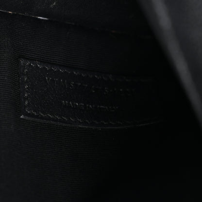 Saint Laurent Grain De Poudre Uptown Pouch Black 7 of 9